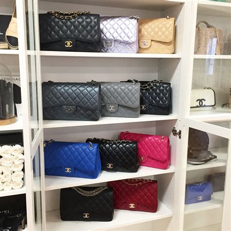 chanel classic flap wall